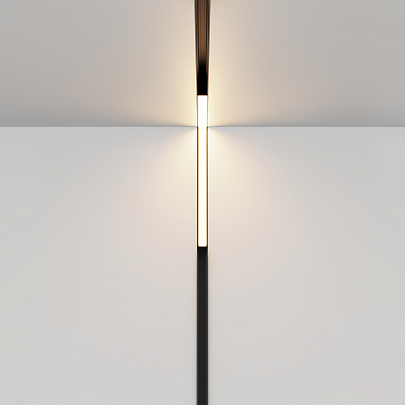 Трековый магнитный светодиодный светильник  Maytoni Exility Basis TR102-24W-DS-B