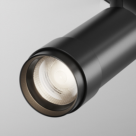 Трековый магнитный светодиодный светильник Maytoni Exility Focus Zoom TR212-1-12WTW-DS-Z-B