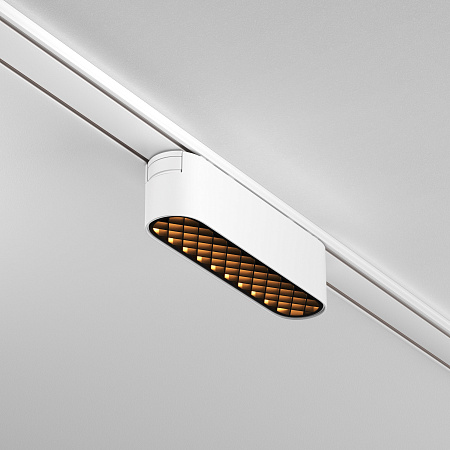 Трековый магнитный светодиодный светильник Maytoni Radity Basis Grid TR084-1-6W3K-W
