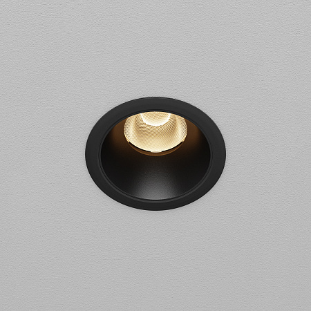 Светильник встраиваемый светодиодный Maytoni Dip DL123-10W-3K-B Светильник встраиваемый светодиодный Maytoni Dip DL123-10W-3K-B