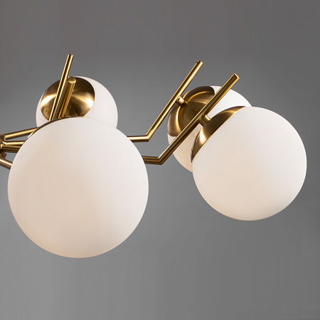 Люстра на штанге Freya Moonrock FR5173PL-08BS