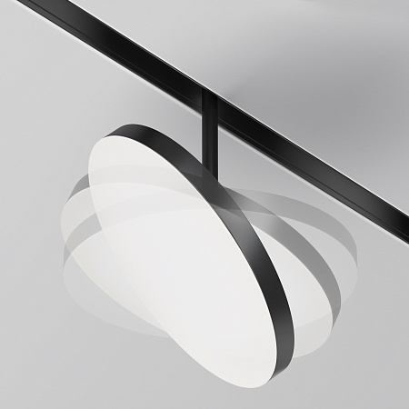 Трековый магнитный светодиодный светильник Maytoni Exility Plato TR131-2-15W4K-B