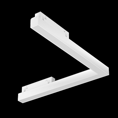 Трековый магнитный светодиодный светильник Maytoni Exility Basis Angle TR042-4-24W3K-WW-DS-W