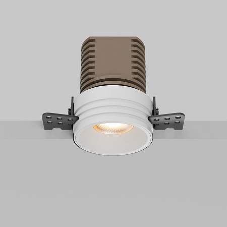 Светильник встраиваемый светодиодный Maytoni Mini DL059-7W4K-TRS-W