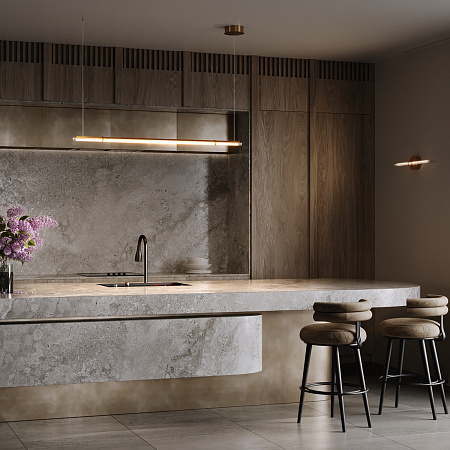 Светильник подвесной светодиодный Maytoni Plume MOD340PL-L20BS3K