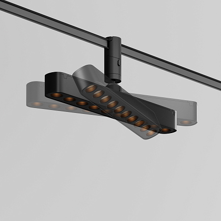 Трековый магнитный светодиодный светильник Maytoni Flexity Points Rot TR203-1-10W3K-S-B