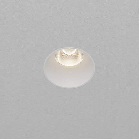 Встраиваемый светильник Maytoni Dip DL124-10W-4K-TRS-W