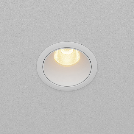 Светильник встраиваемый светодиодный Maytoni Dip DL115-10W-2.7K-W