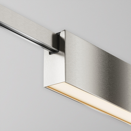 Трековый магнитный светодиодный светильник Maytoni Flarity Basis TR151-1-18W3K-PT