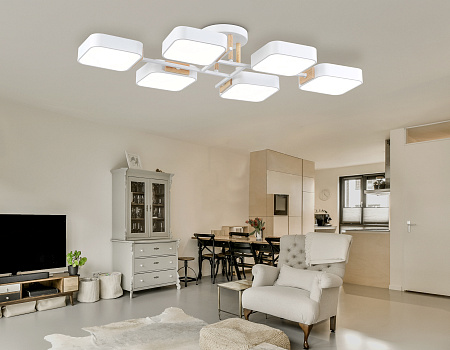 Люстра потолочная светодиодная Ambrella light FL4886