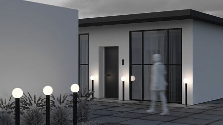 Уличный архитектурный светильник Maytoni Bold O598FL-01B