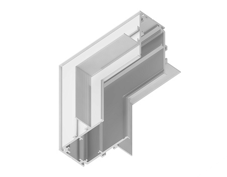 Коннектор угловой внутренний TRACK SYSTEM Standard 48V GL3362-9.5