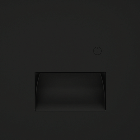 Подсветка светодиодная встраиваемая VOLTUM S70 с датчиком, (черный матовый) VLS070708