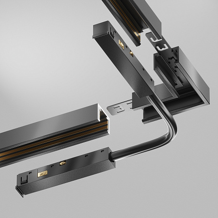 Коннектор питания шарнирный Maytoni Exility X TRA239CS-42B Коннектор питания шарнирный Maytoni Exility X TRA239CS-42B