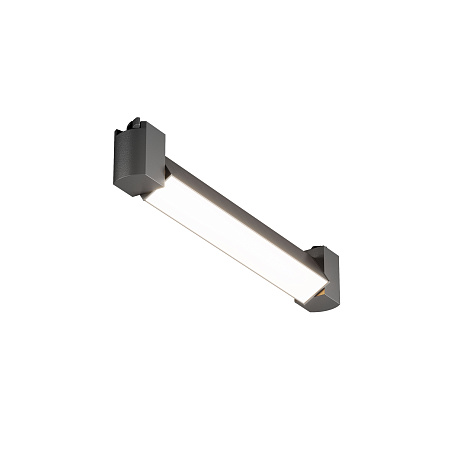 Трековый однофазный светодиодный светильник Maytoni Unity Basis Rot TR104-1-10W3K-B