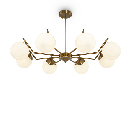 Люстра на штанге Freya Moonrock FR5173PL-08BS