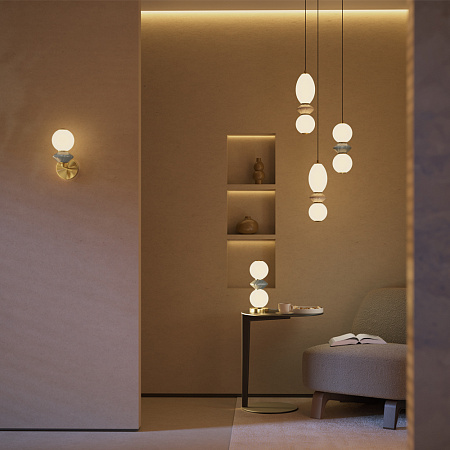 Светильник подвесной светодиодный Maytoni Brosche MOD362PL-L10GR3K Светильник подвесной светодиодный Maytoni Brosche MOD362PL-L10GR3K