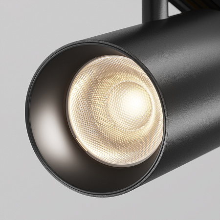 Трековый магнитный светодиодный светильник Maytoni Exility X Focus Led TR243-12W3K-B