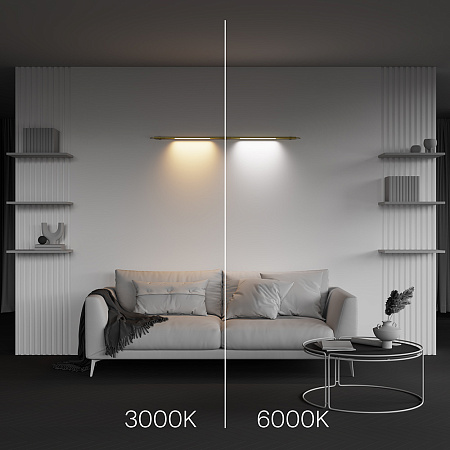 Трековый штанговый светодиодный светильник Maytoni Axity Basis C100CL-L500-12W3-6K-BS