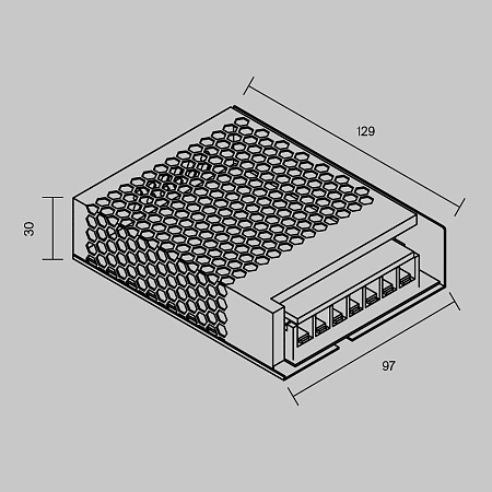Блоки питания 48V 100W Maytoni 831007 Блоки питания 48V 100W Maytoni 831007