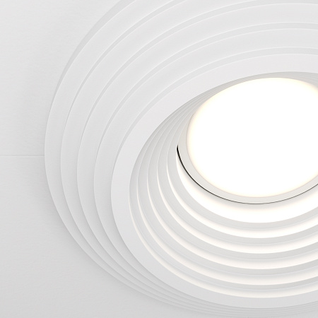 Светильник встраиваемый Maytoni Gyps Modern DL004-1-01-W-1