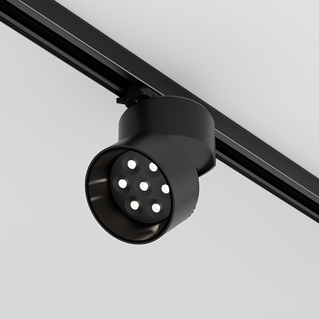 Трековый трехфазный светодиодный светильник Maytoni Trinity Alfa TR199-3-15W4K-M-B Трековый трехфазный светодиодный светильник Maytoni Trinity Alfa TR199-3-15W4K-M-B