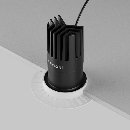 Светильник встраиваемый светодиодный Maytoni Dip DL122-15W-2.7K-TRS-B