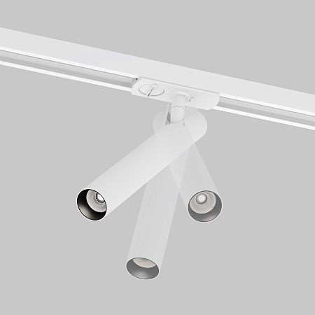 Трековый однофазный светодиодный светильник Maytoni Unity Focus T TR141-1-6W4K-M-W