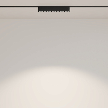 Трековый магнитный однофазный светодиодный светильник Maytoni Radity TR082-1-12W4K-M-B