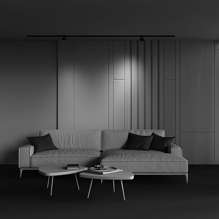 Трековый однофазный светильник Maytoni Unity Glare TR225-1-GX53-B Трековый однофазный светильник Maytoni Unity Glare TR225-1-GX53-B