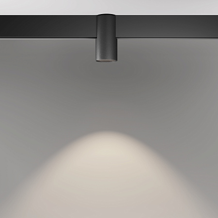 Трековый магнитный светодиодный светильник Maytoni Exility Alfa TR122-2-7W4K-B