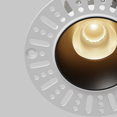 Светильник встраиваемый светодиодный Maytoni Dip DL124-10W-3K-TRS-B