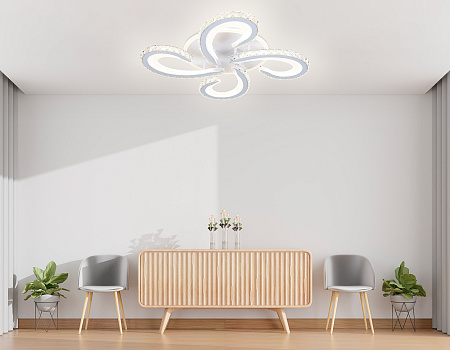 Люстра потолочная светодиодная Ambrella light ACRYLICA FA1702