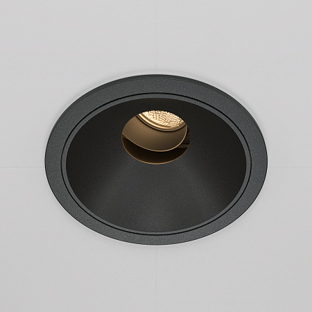 Светильник встраиваемый светодиодный Maytoni Wise DL057-10W3K-B