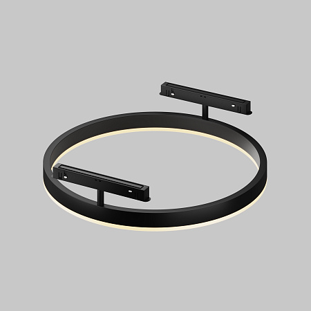 Трековый магнитный светодиодный светильник Maytoni Exility Rim TR227-2-24W3K-B