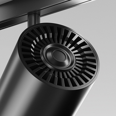 Трековый магнитный светодиодный светильник Maytoni Exility X Focus Led TR243-18W3K-B