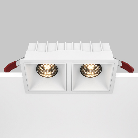 Светильник встраиваемый Maytoni Alfa LED DL043-02-15W3K-SQ-W