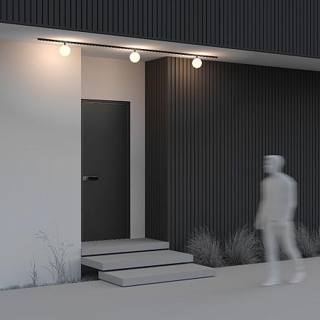 Уличный трековый светодиодный светильник Maytoni Elasity IP Luna O-TR01-2-S-9WB3K Уличный трековый светодиодный светильник Maytoni Elasity IP Luna O-TR01-2-S-9WB3K