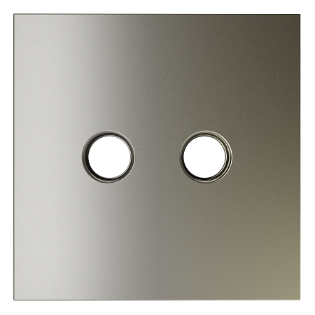 Накладка для розетки телевизионной оконечной TV+SAT Voltum S70 (шелк) VLS001604