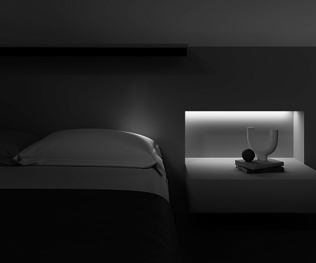 Трековый магнитный светодиодный светильник Maytoni Points S TR100-2-2W3K-S-B