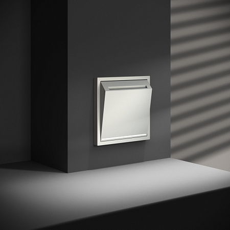 Выключатель встраиваемый карточный 16А Voltum S70 (сталь) VLS010705