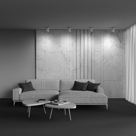 Трековый светильник для однофазного шинопровода Maytoni Unity Onda TR007-1-18W3K-W4K