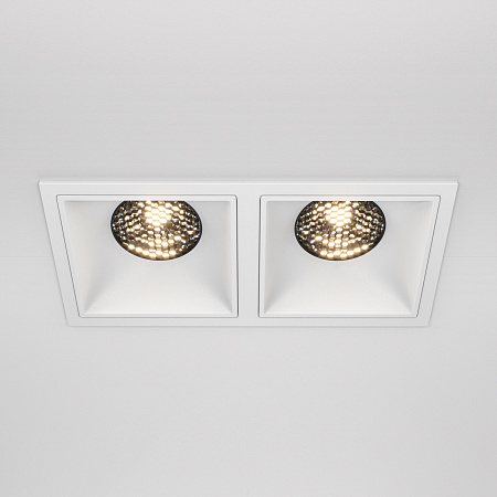 Светильник встраиваемый Maytoni Alfa LED DL043-02-15W3K-SQ-W