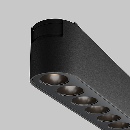 Трековый магнитный однофазный светодиодный светильник Maytoni Radity TR082-1-12W4K-M-B