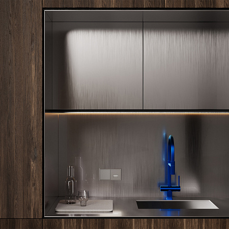 Накладка для подсветки светодиодной с датчиком Voltum S70 (капучино) VLS002414