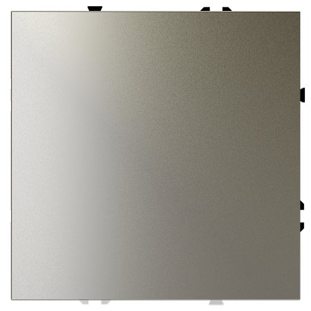 Заглушка VOLTUM S70 с суппортом, (шелк) VLS080104