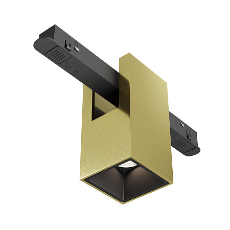 Трековый магнитный светодиодный светильник Maytoni Exility Alfa TR121-2-7W4K-BS Трековый магнитный светодиодный светильник Maytoni Exility Alfa TR121-2-7W4K-BS