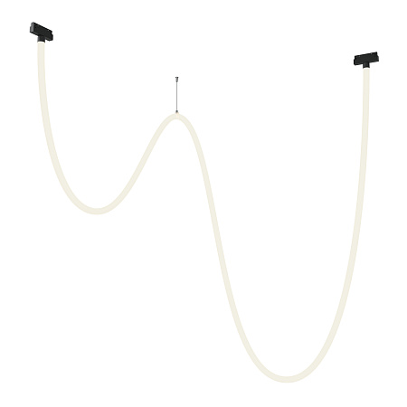 Трековый магнитный однофазный светодиодный светильник Maytoni Exility TR101-2-100W4K-B