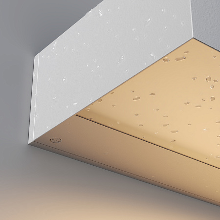 Уличный настенный светодиодный светильник Maytoni Lot O428WL-L10W3K