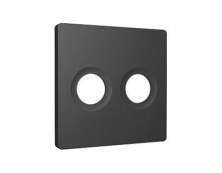 Лицевая панель ALFA для TV двойной розетки ALFA AP9133